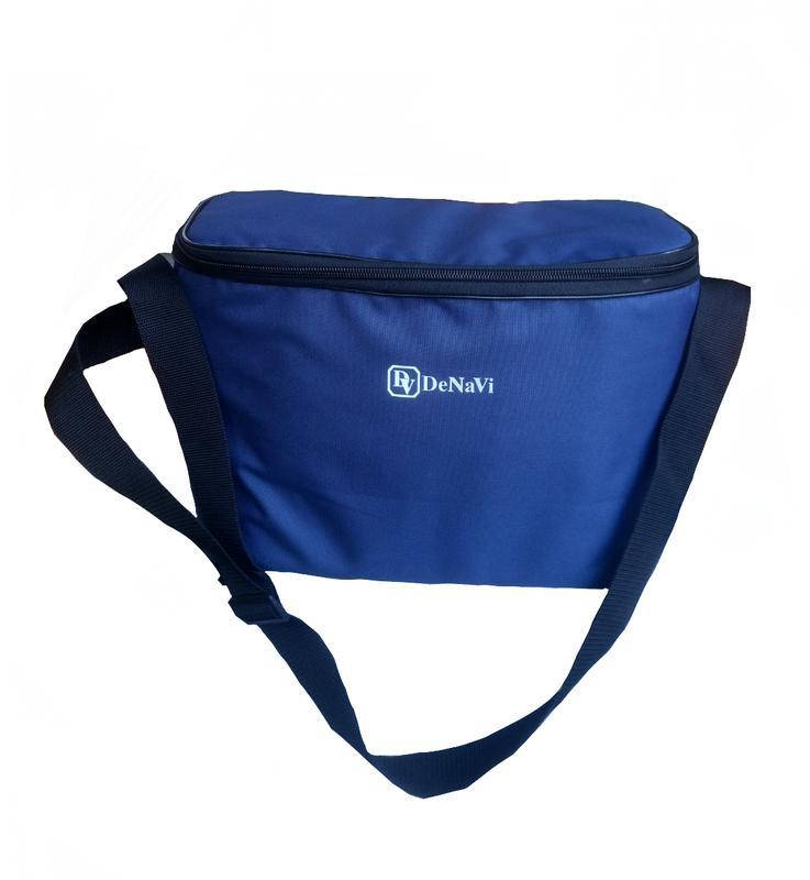 

Термосумка, сумка-холодильник 12 л на море, на пляж, на пикник, Синий