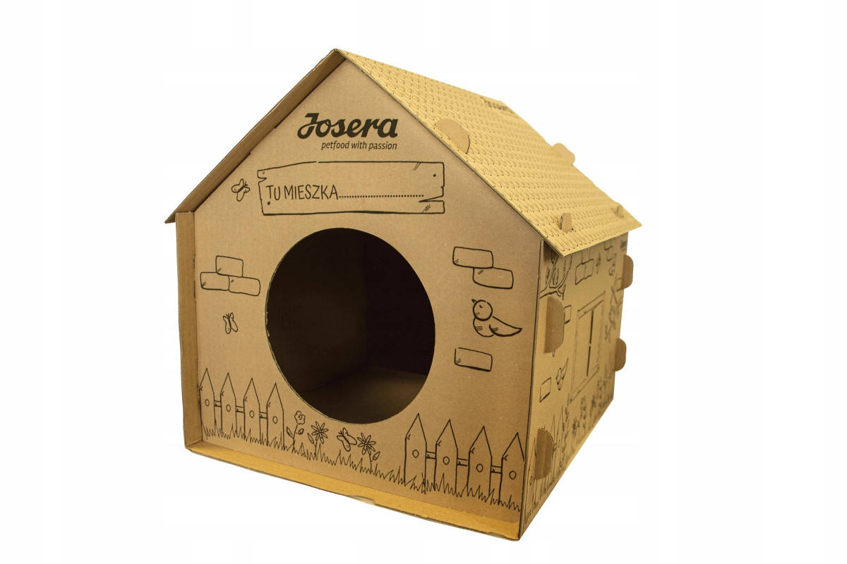 

Домик для кота Josera картонный 45*45*44 см