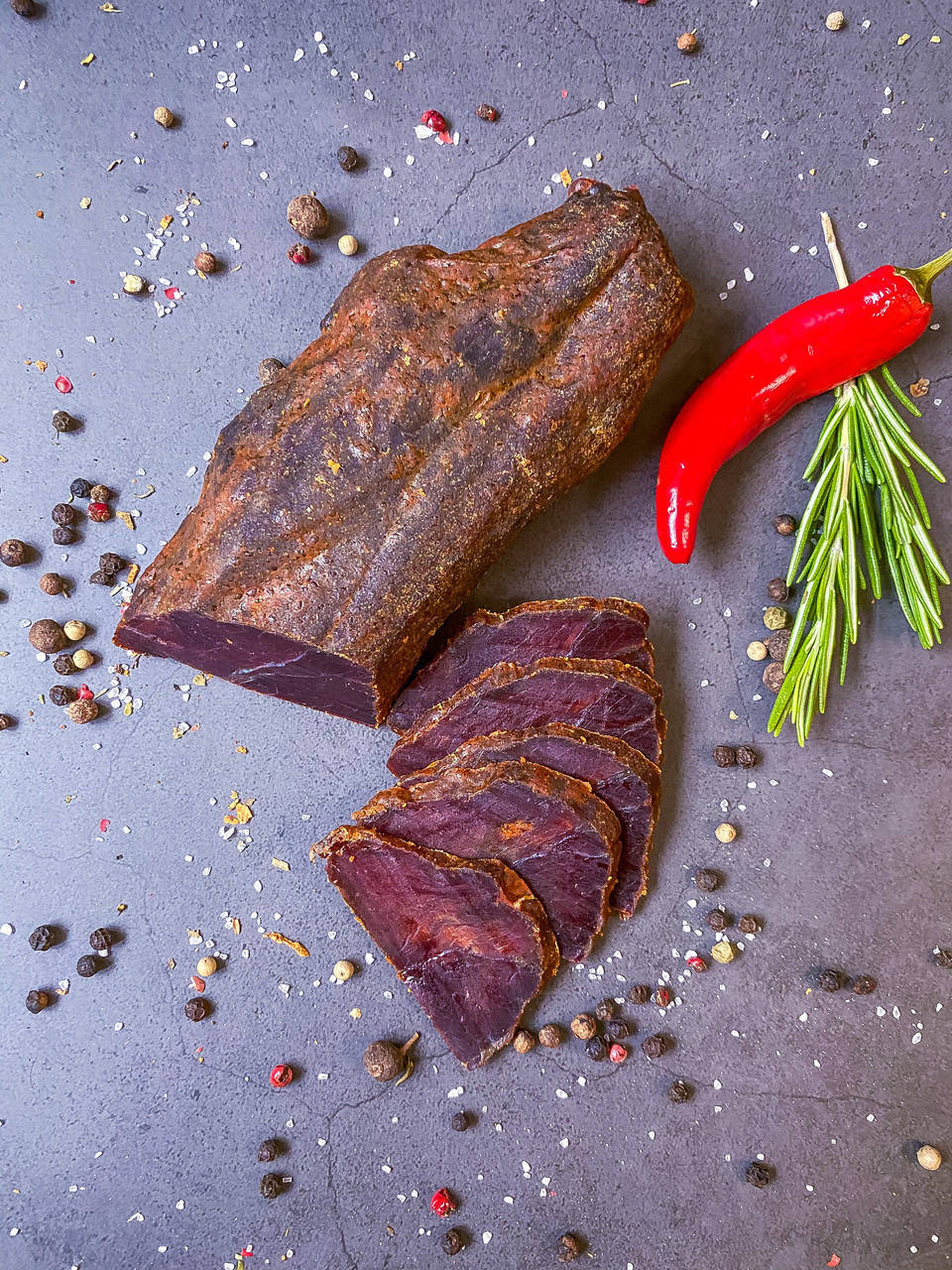 

Бастурма Королівська гостра (100 г) з конини