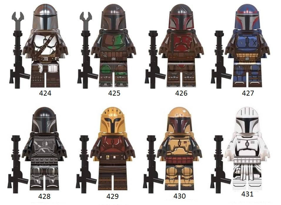 

Фигурки Star Wars звездные войны Мандалорцы Мандалорец