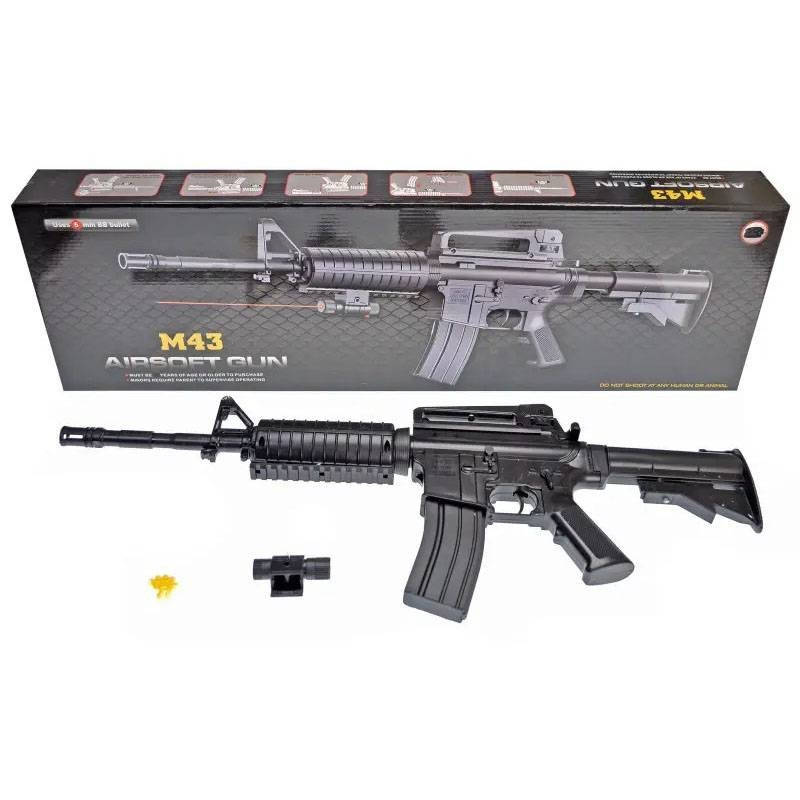 

Автомат на пульках Bambi M43 с лазерным прицелом