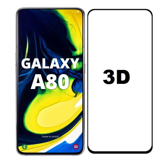 

Защитное стекло 3D для Samsung Galaxy A80 A805 (самсунг галакси а80)