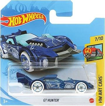 

Машинки Хот Вилс оригинал в ассортименте, Hot Wheels базовые GT Hunter, Разные цвета