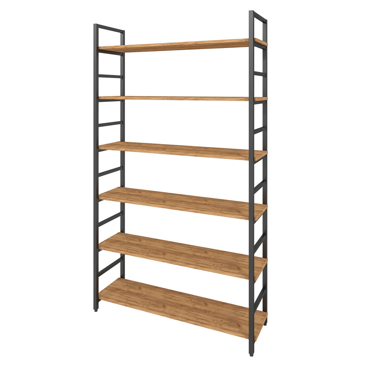 

Стеллаж металлический Loft Details M-191b-2 дуб крафт золотой
