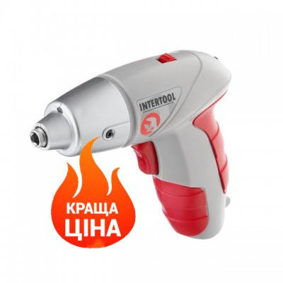 

Отвертка аккумуляторная 3.6В INTERTOOL DT-0301