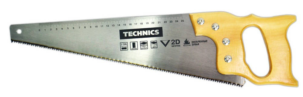 

Ножовка по дереву 7/1" 2D 450мм, Technics (41-061)