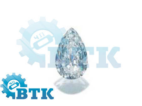 

Цирконий кубический (фианит) белый груша 12*8
