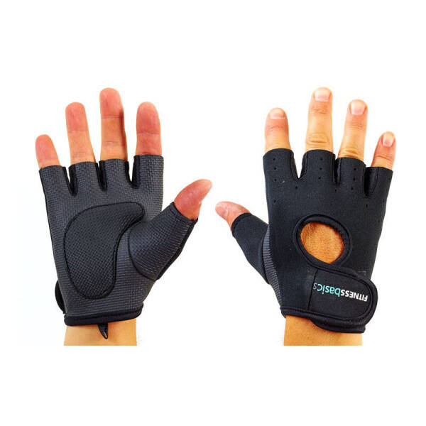 

Перчатки для фитнеca FITNESS BASICS BC-893 M черный (SKL1057)