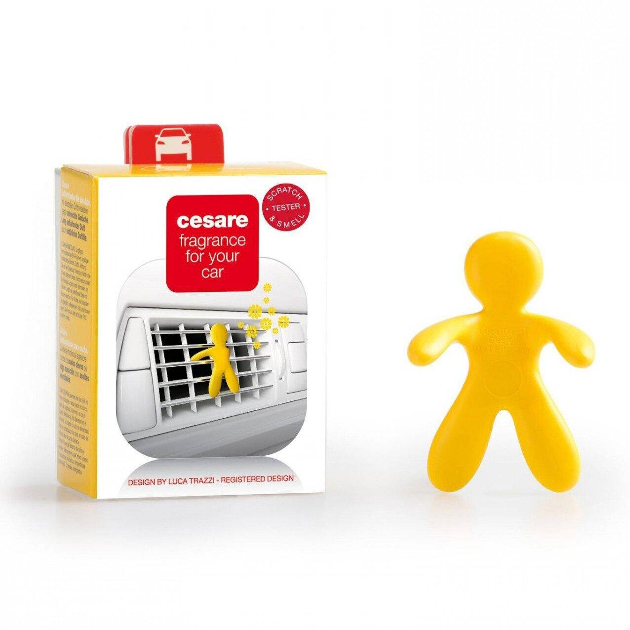 

Ароматизатор в машину человечек Mr&Mrs CESARE BOX Vanilla - Yellow (JCES004NEW)