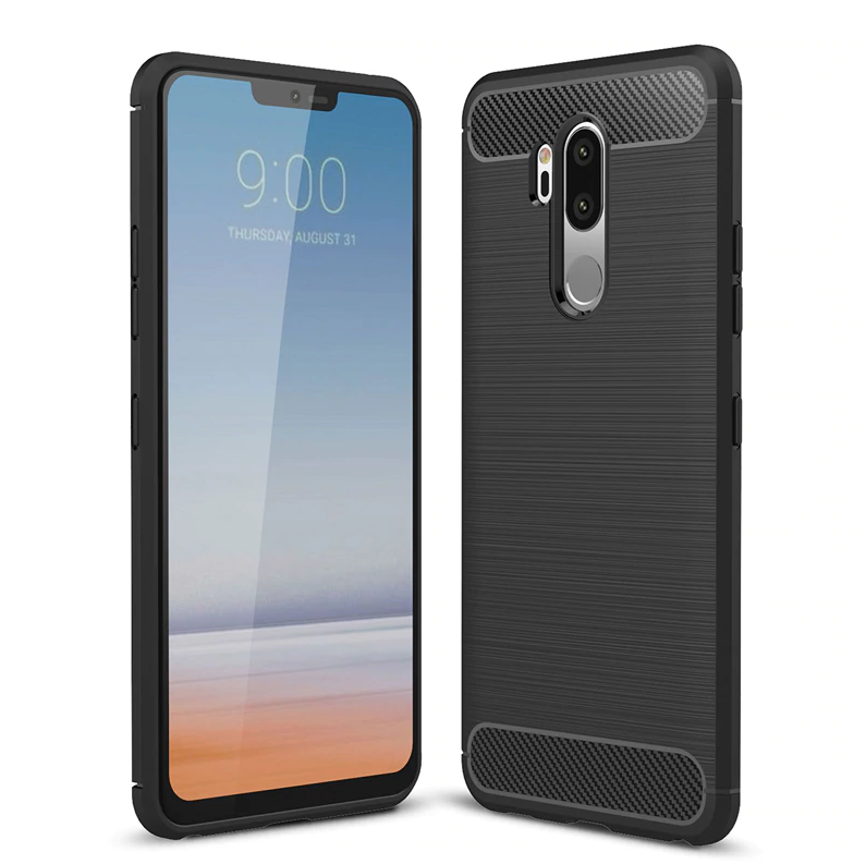 

Противоударный чехол для LG G7 Черный бампер