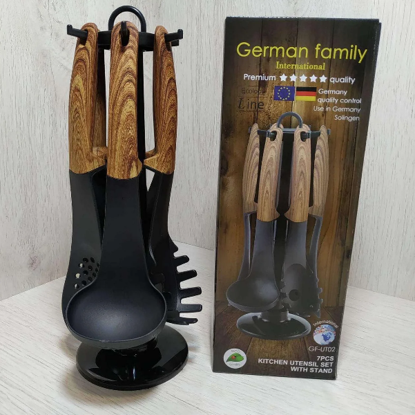 

Набір кухонного приладдя 7 предметів German family GF-UT02