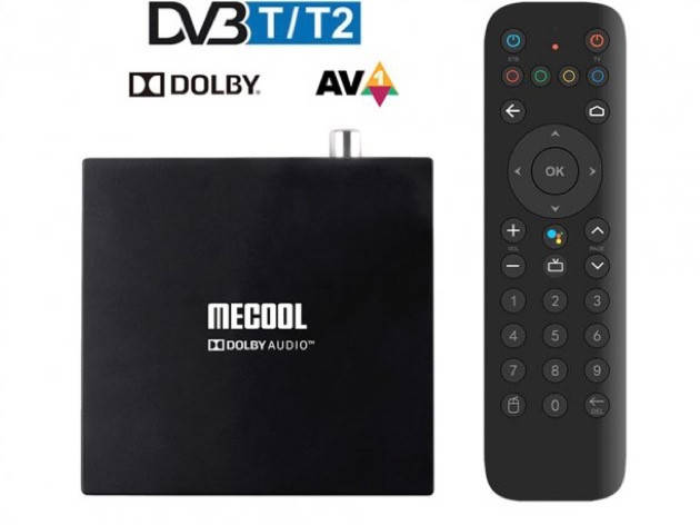 

⫸ Mecool KT1 2/16 DVB-T2 СмартТВ Андроїд Box Приставка Android SmartTV S905X4