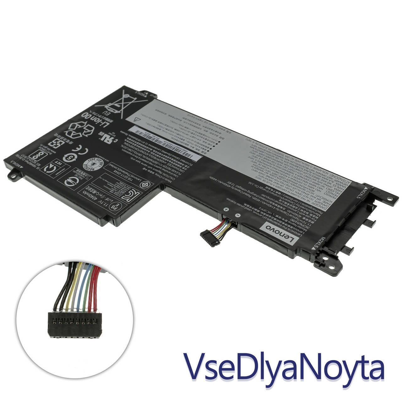 

Оригинальная батарея для ноутбука Lenovo L19C3PF4 (IdeaPad 5 15IIL05, 5 15ARE05) 11.1V 4140mAh 45Wh Black, Черный