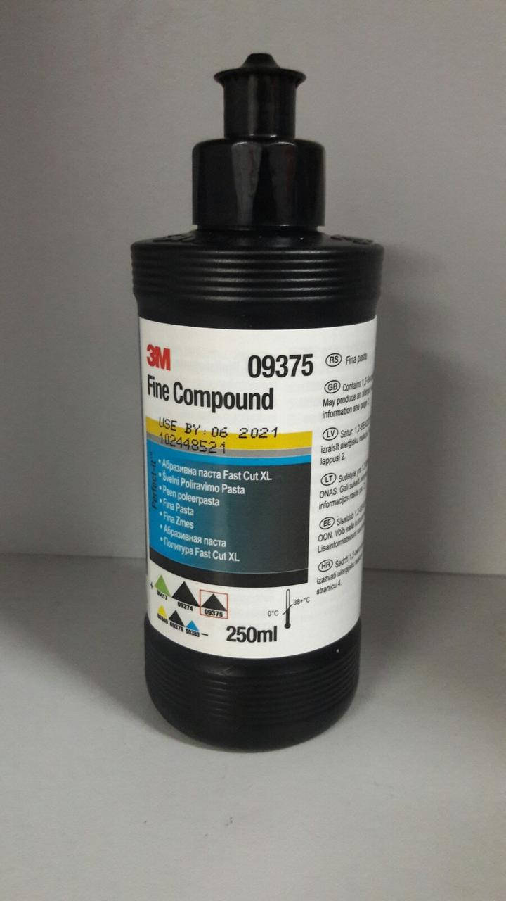 

09375 3M Тонкая абразивная паста №2 Fine Compound, 250 ml (США)