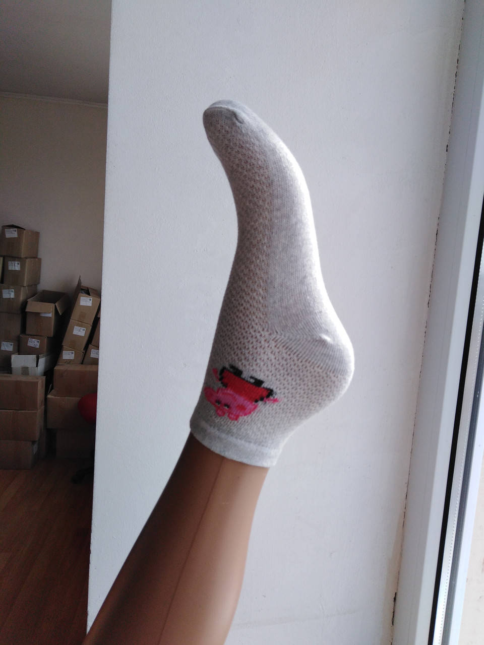 

Носки дитячі свинка пепа сітка АРТ 362 розмір 14