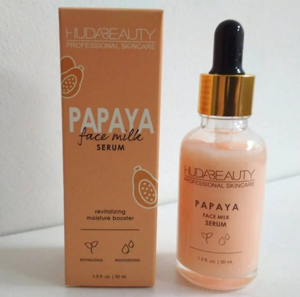 

Осветляющая сыворотка для лица HUDA BEAUTY Papaya Face Milk Serum