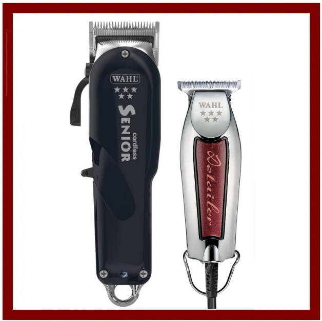 

Комбо-набор "WAHL Barber Spirit" (Wahl Senior Cordless + Wahl Detailer Wide)