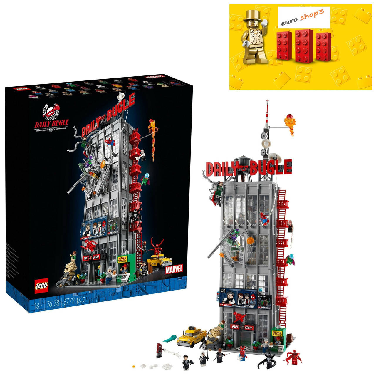 

LEGO Marvel Daily Bugle 76178, Разные цвета