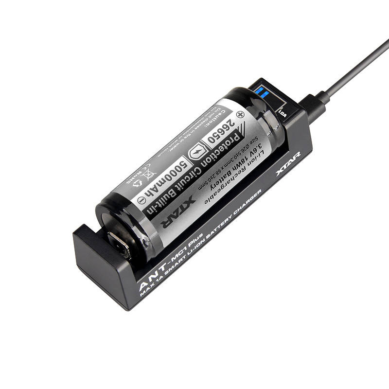 

Зарядное устройство XTAR ANT-MC1 Plus Li-Ion USB/220V LED индикатор