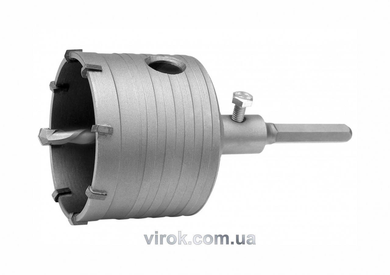 

Сверло коронка по бетону YATO 65 мм с шестигранным хвостовиком YT-4400