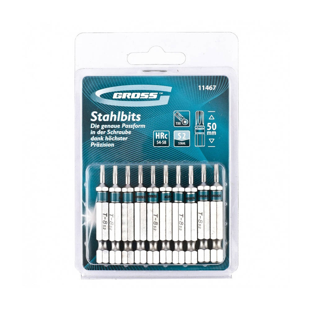 

Бита Gross 11467 TORX 8 50 мм