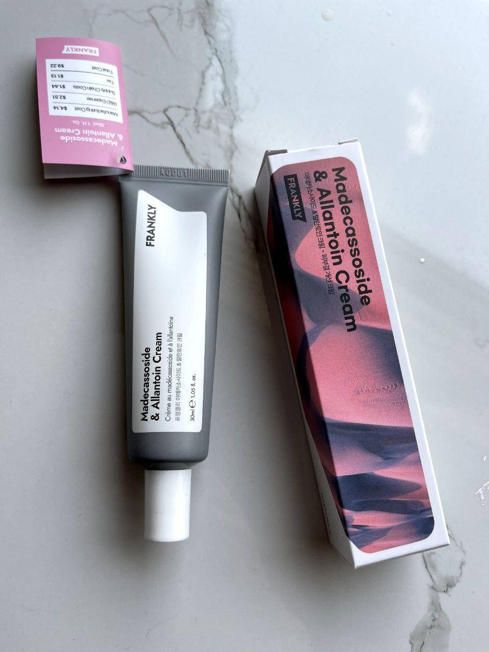 

Крем восстанавливающий с мадекассосидом и аллантоином Frankly Madecassoside & Allantoin Cream 30 ml