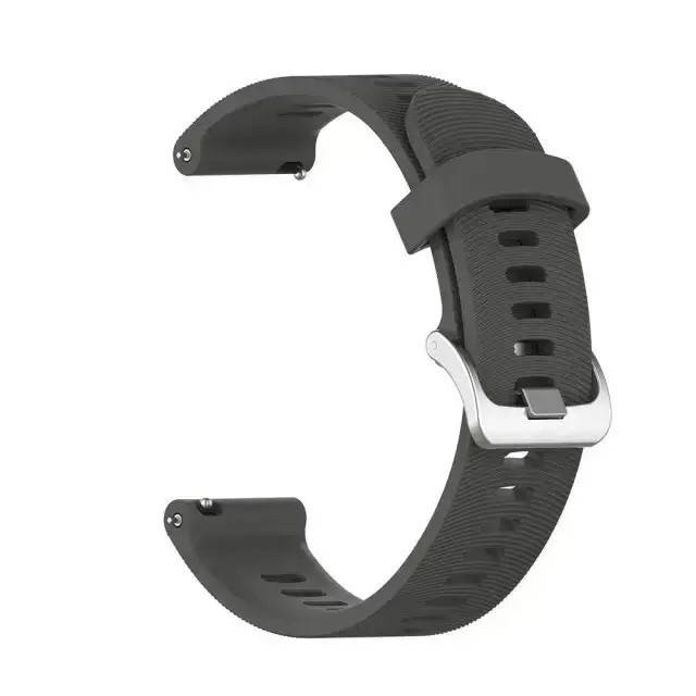 

Ремешок для Garmin Forerunner 245/645/Vivoactive 3 (серый)