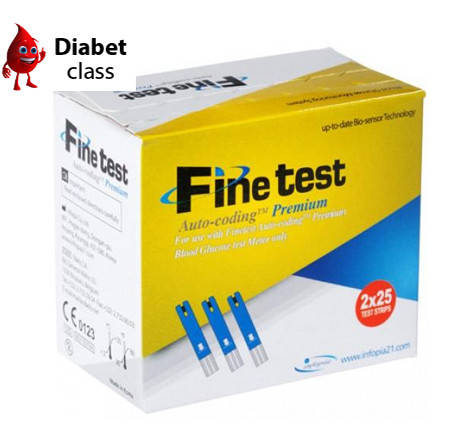 

Тест-полоски FineTest Premium (Файн Тест Премиум) 50 штук