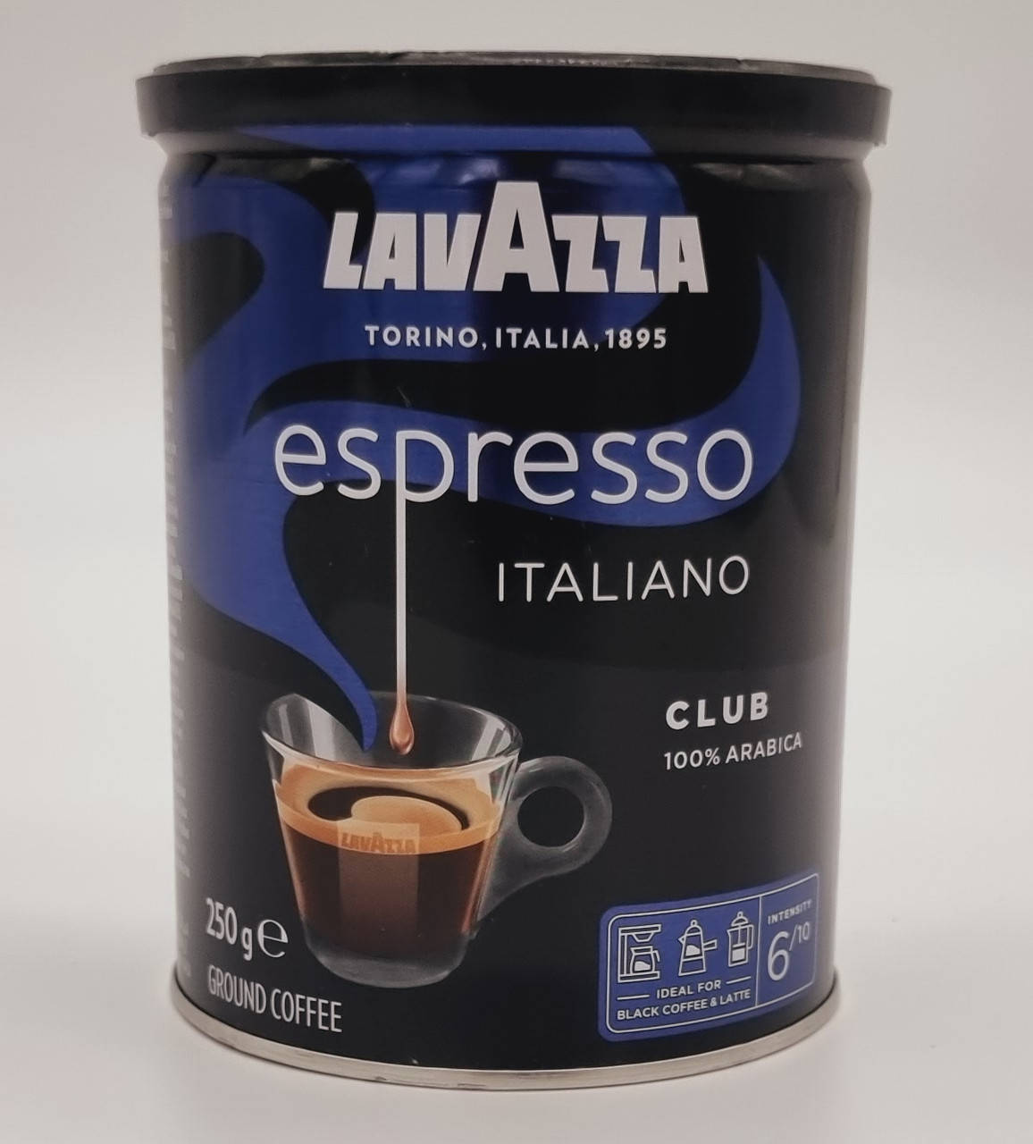 

Кофе молотый "Lavazza Espresso Italiano CLUB" Ж/Б 250 грамм Италия 100% арабика