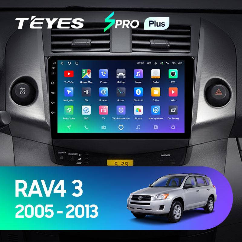 

Штатная магнитола Teyes SproPlus Toyota RAV4 3 (2005-2013)