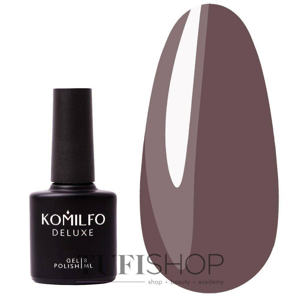 

Гель-лак Komilfo Deluxe Series №D112 - лилово-серо-коричневый, 8 мл