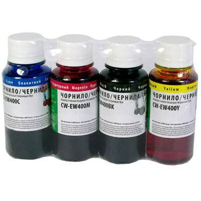 

Чернила ColorWay Epson SC 67/87/79 CX3xxx-6xxx (4х100мл) BK/С/M/Y (CW-EW400SET01)