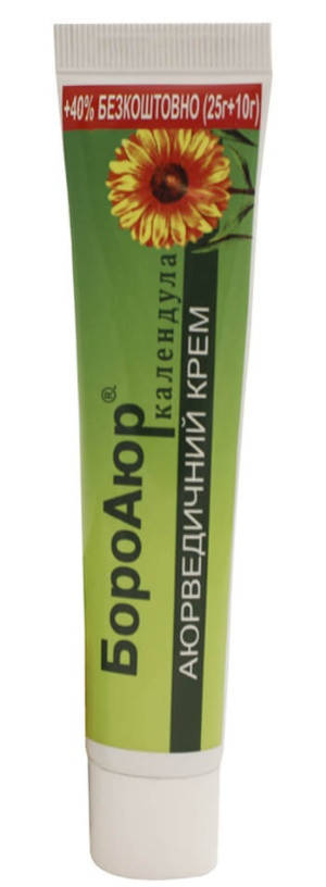 

Крем антисептический Triuga, BoroAur Calendula 25 г + 10 г. для всех типов кожи