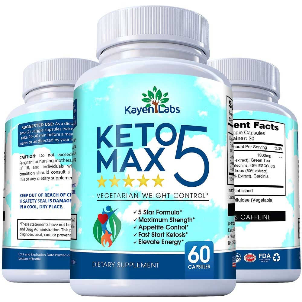 

Keto 5 Star Max (Кето 5 Стар Макс)- капсулы для похудения