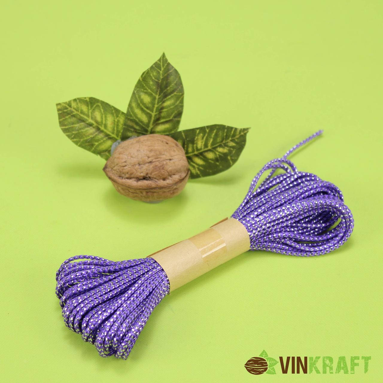 

Канат декоративный с люрексом (10 м), фиолетовый