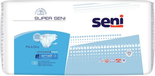 

Подгузники для взрослых одноразовые Seni Super Small 30 шт