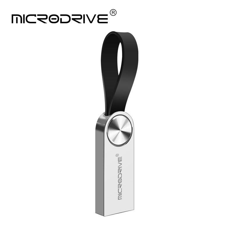 

USB флешка 64 GB. Металлический водонепроницаемый корпус, Светло-серый