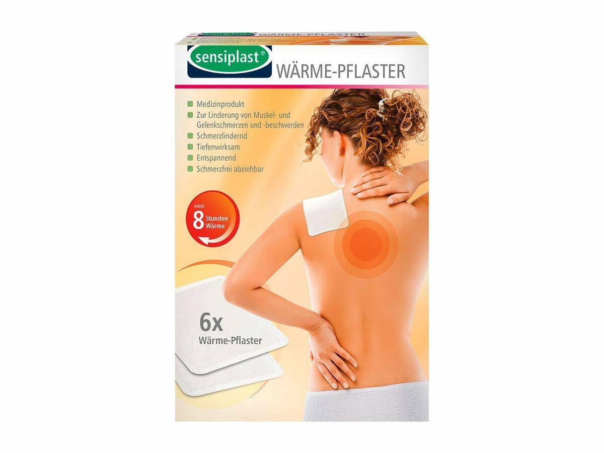 

Пластырь согревающий Sensiplast (до 8 часов) 15 х 11 см, набор 6 шт., компресс на мышцы/суставы