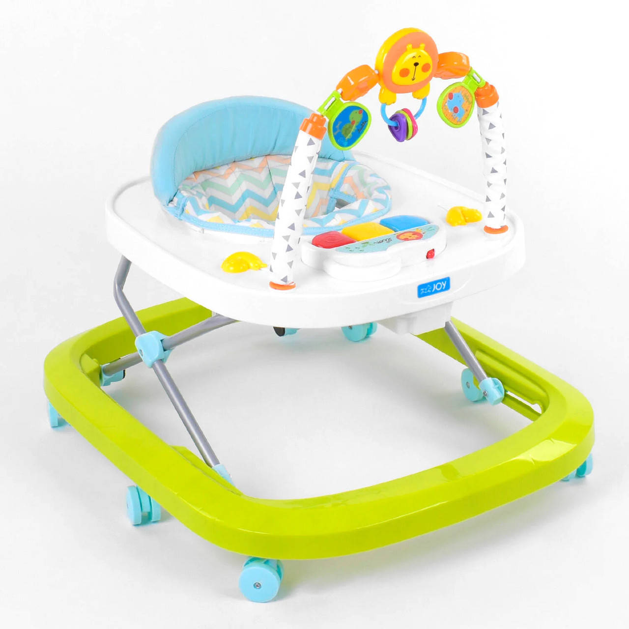 

Детские ходули JOY W-41202, музыкальная панель, зелено-белый цвет