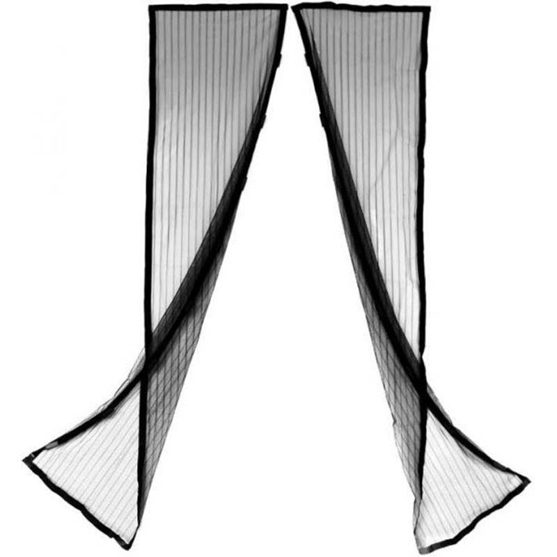 

Антимоскитная сетка на магнитах Magic Mesh Black, Черная, Черный