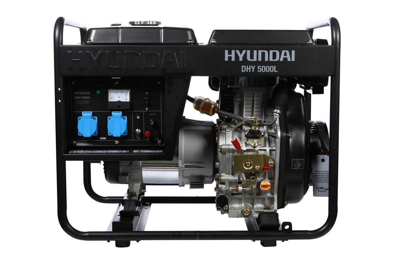 

Дизельный генератор Hyundai DHY 5000L (4 кВт)