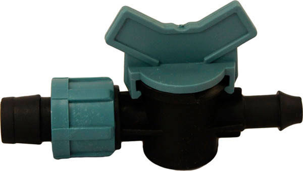 

Кран стартовый для капельной ленты с резинкой