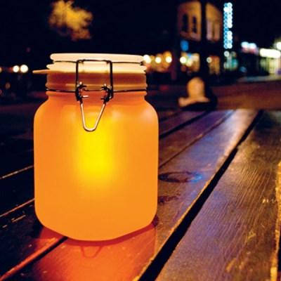 

Ночник "Фея в баночке", желтый, на солнечных батарейках (SUNJAR1)