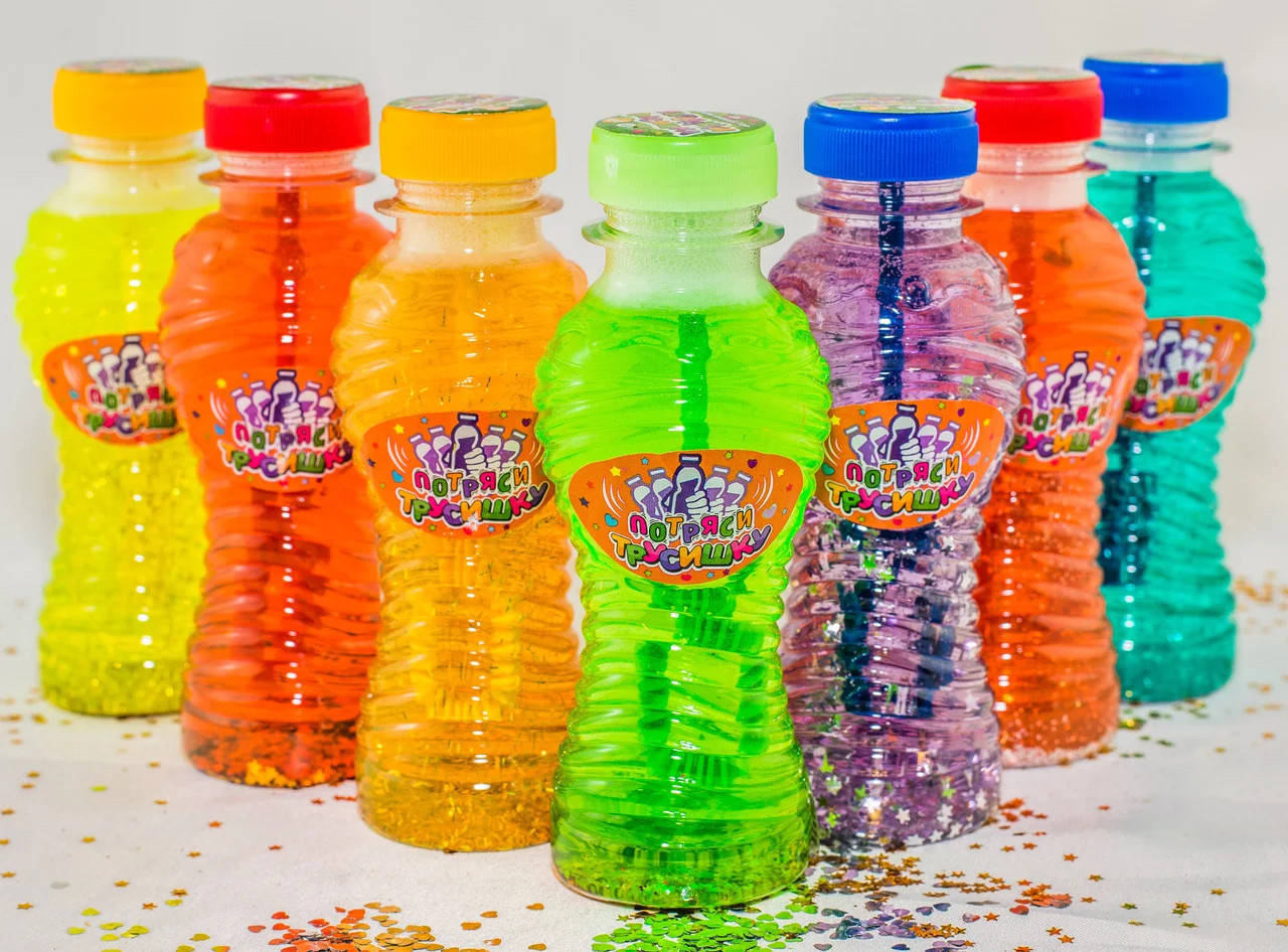 

Мыльные пузыри "Неоновые с глиттером", 150 мл