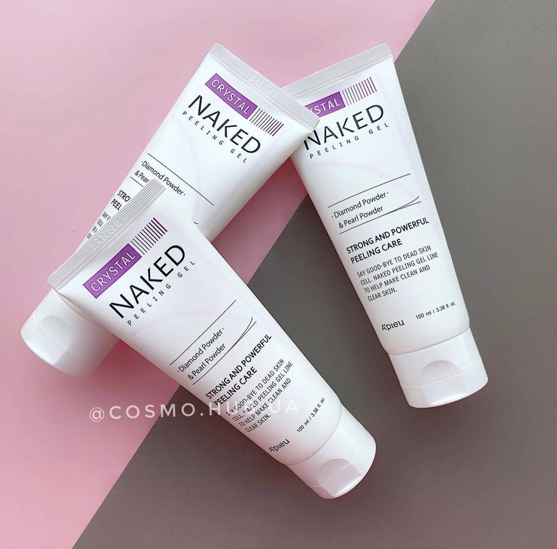 

Пилинг-гель для лица с алмазным порошком A'pieu Naked Peeling Gel Crystal 100 мл