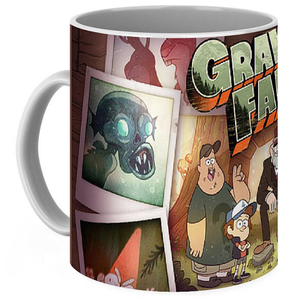 

Кружка Гравити Фолз Gravity Falls heroes GF.02.07., Белый