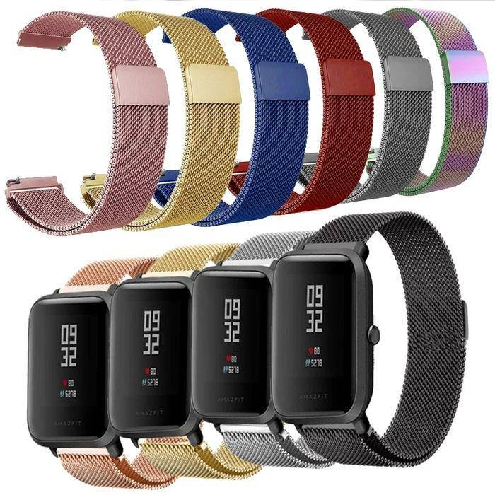 

Ремешки миланская петля для Xiaomi Amazfit BIP/ GTS. 20mm