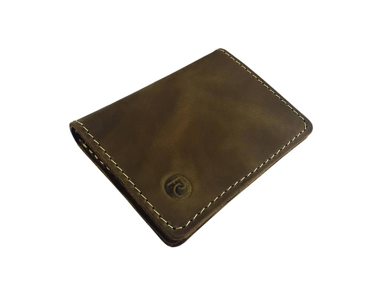 

Обложка для ID-паспорта из натуральной кожи “crazy horse” Pro-Covers OPKK-57 (оливковая), Оливковый