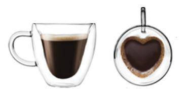 

Набор чашек Ardesto с двойными стенками AR2625GHL