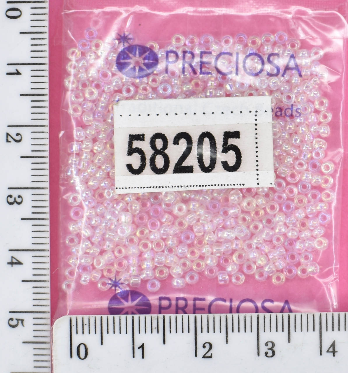 

Бисер PRECIOSA №10/0 №58205 шт=5гр уп=5шт